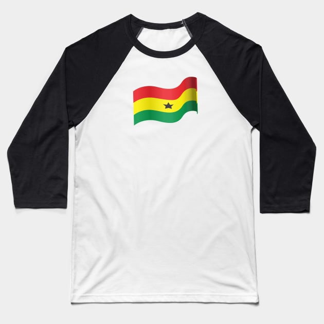 Ghana Baseball T-Shirt by traditionation